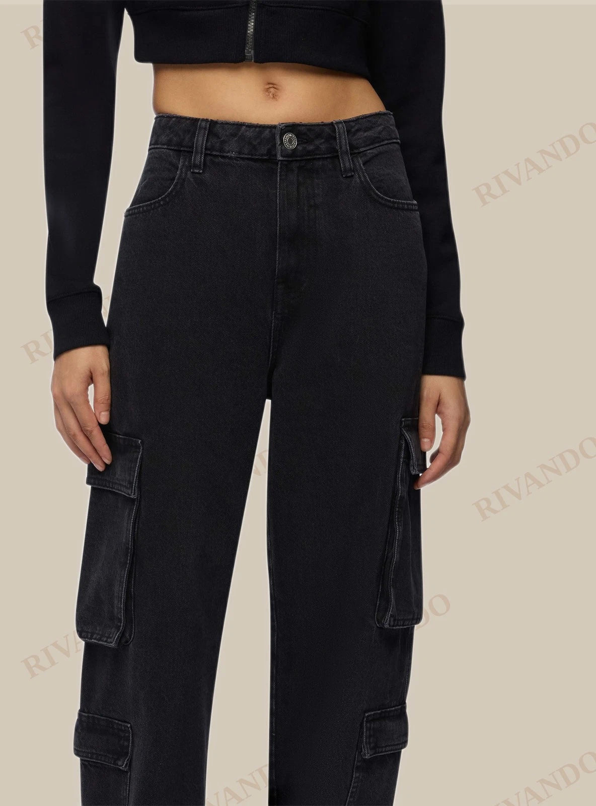 Cargo-Jeans Tasca Cargo Denim